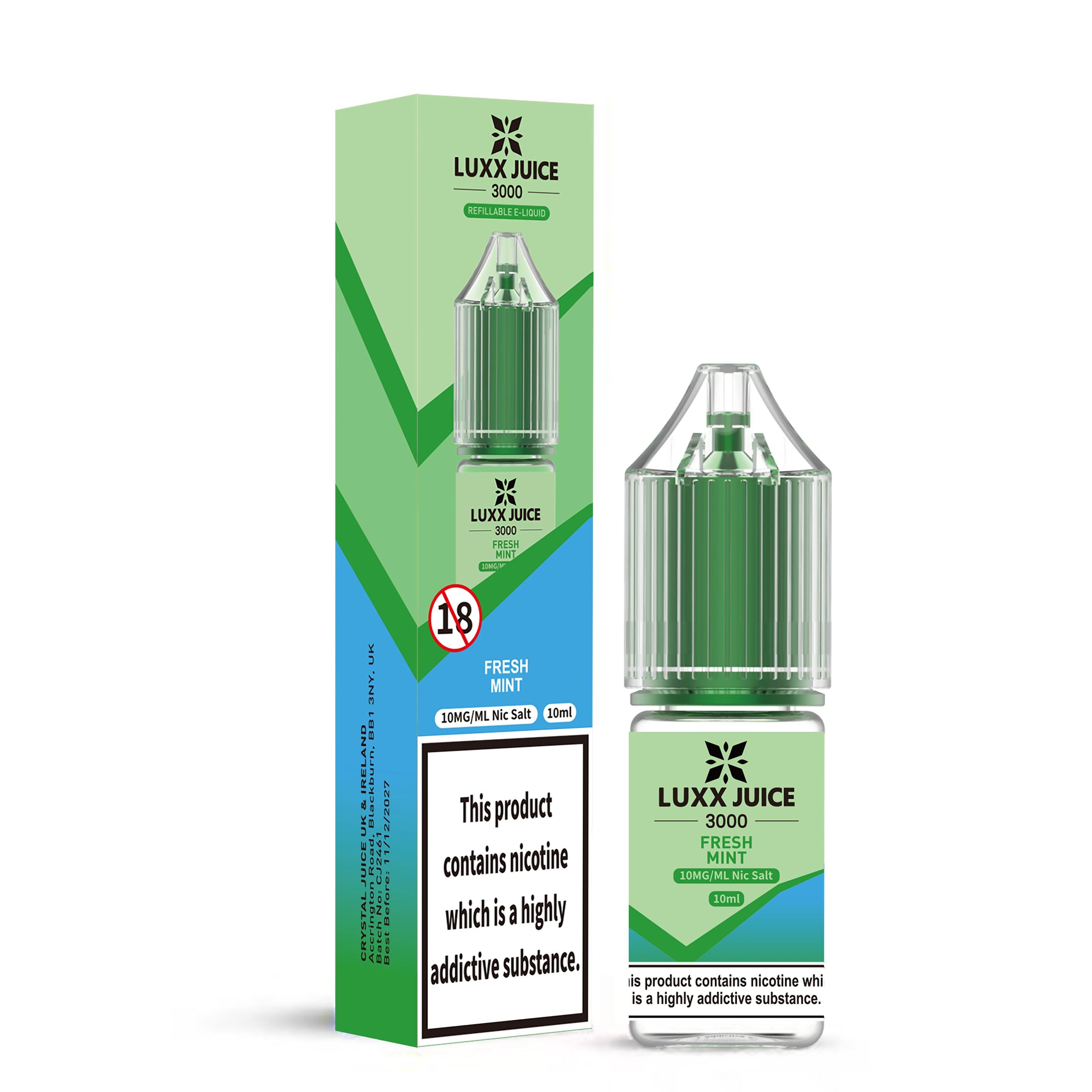 Fresh Mint Nic Salt 10ml Fresh Mint Nic Salt 10ml