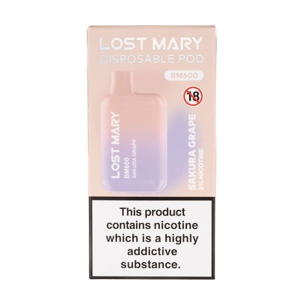 Lost Mary BM600 Disposable Vape - Power Vape Shop