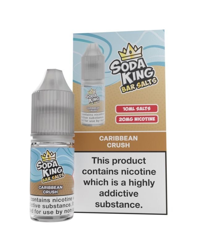 Soda King Nic Salt 10ml E-Liquid Box of 10 Soda King Nic Salt 10ml E-Liquid Box of 10