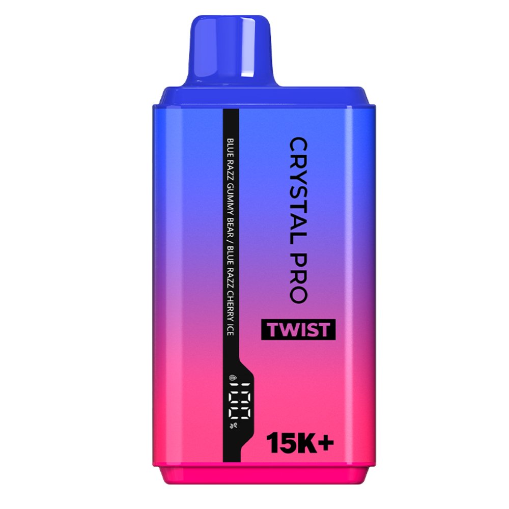 Crystal Pro Twist 15k | Adjustable Airflow with 15000 Puffs Crystal Pro Twist 15k | Adjustable Airflow with 15000 Puffs