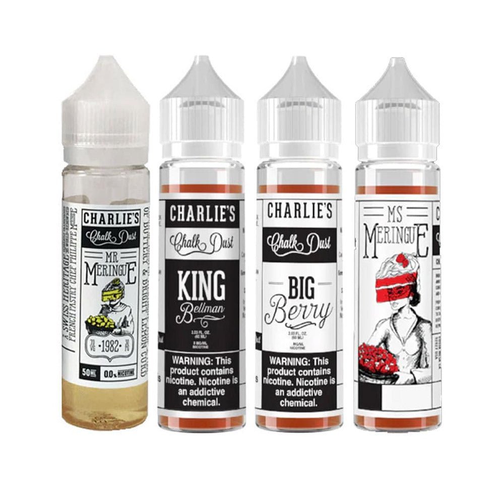 Charlies Chalk Dust 50ml Shortfill E Liquid Charlies Chalk Dust 50ml Shortfill E Liquid