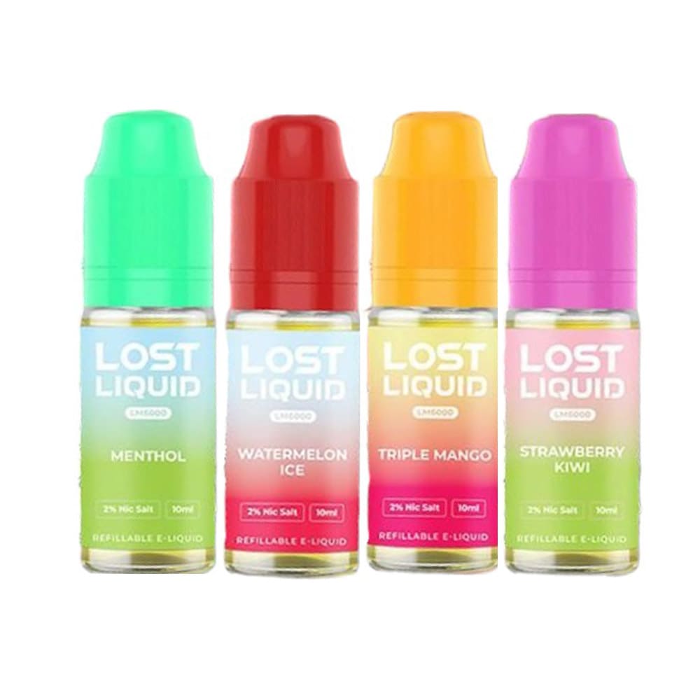 Lost Liquid LM600 10ml Nic salts E liquid Lost Liquid LM600 10ml Nic salts E liquid