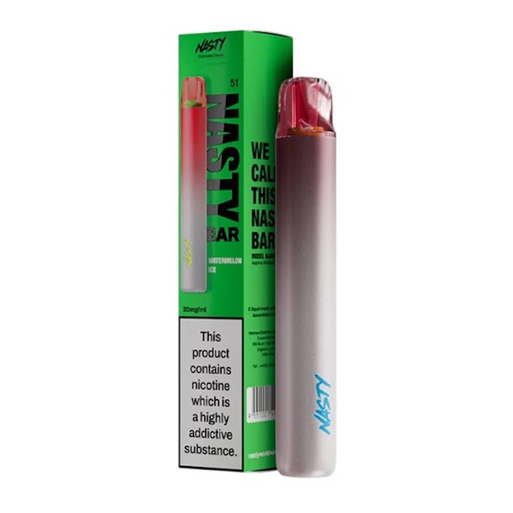 Nasty Bar 600 DX2 Puffs Disposable Vape Nasty Bar 600 DX2 Puffs Disposable Vape