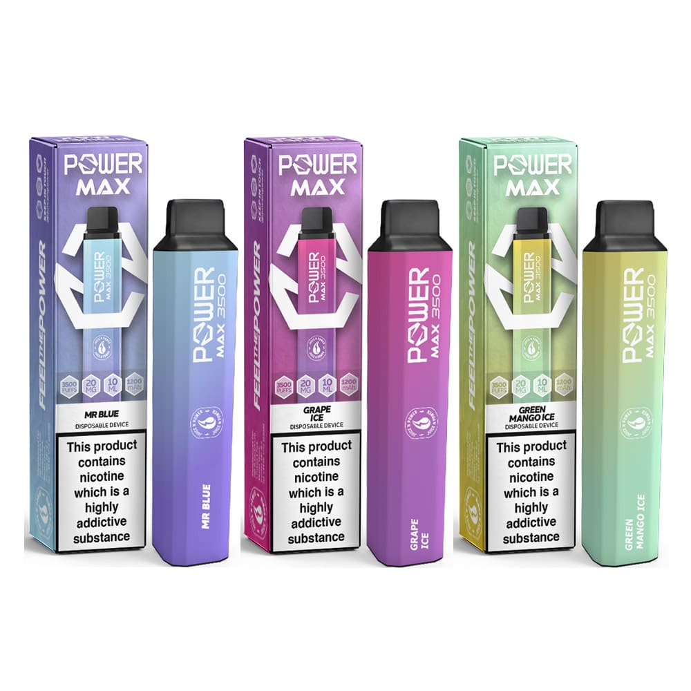 Power Max 3500 Puffs Disposable Vape | Power Vape Shop Power Max 3500 Puffs Disposable Vape | Power Vape Shop