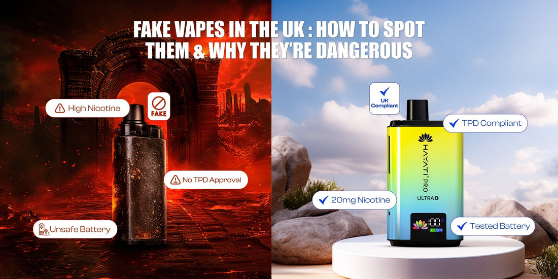 Fake Vapes in the UK: How to Spot Them & Why They’re Dangerous - Power Vape Shop