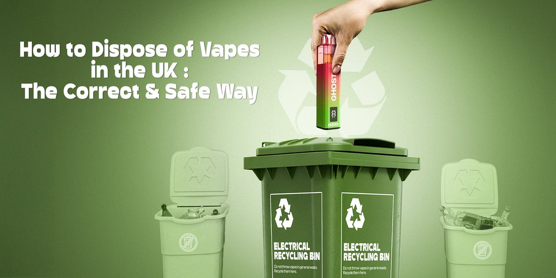 How to Dispose of Vapes in the UK (Don't Bin Them) How to Dispose of Vapes in the UK (Don't Bin Them)