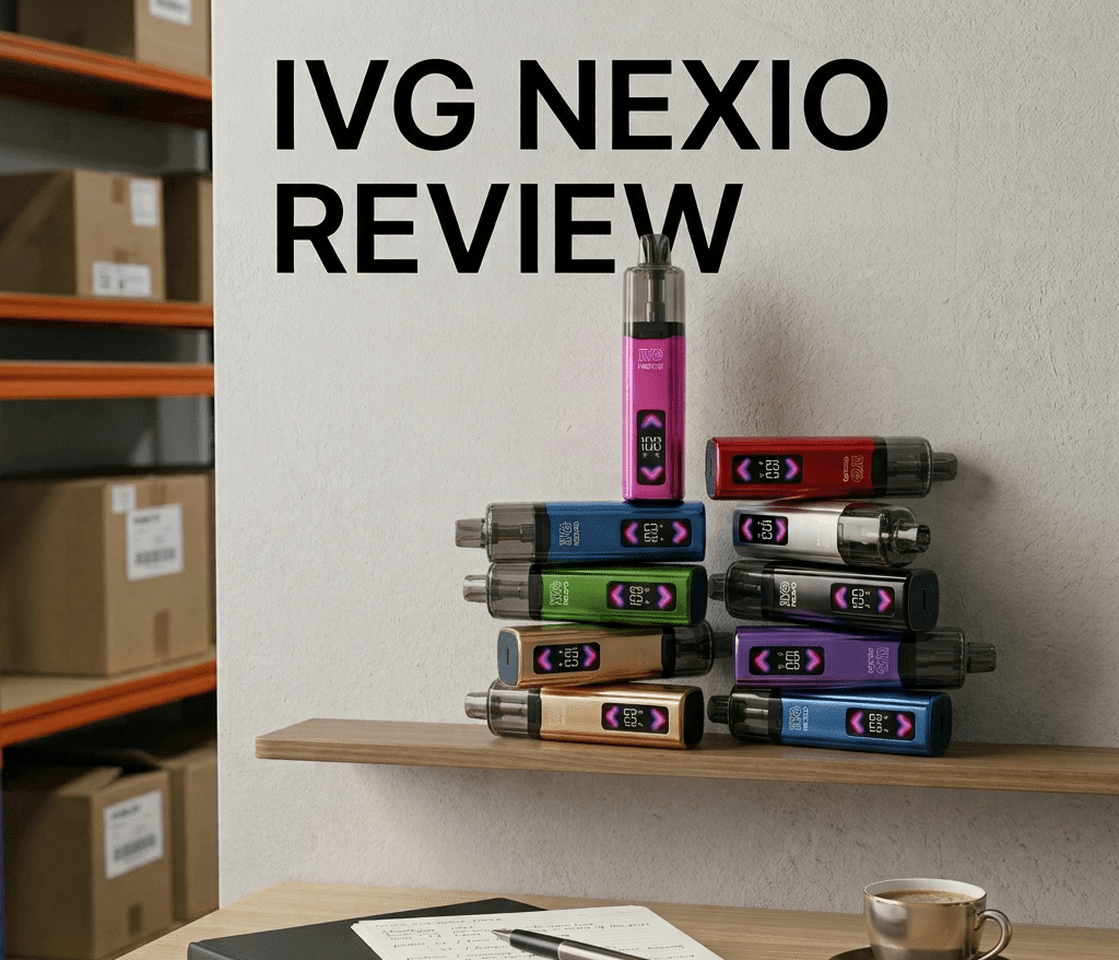 IVG NEXIO 10K Review: We Tested the New IVG Prefilled Kit - Power Vape Shop