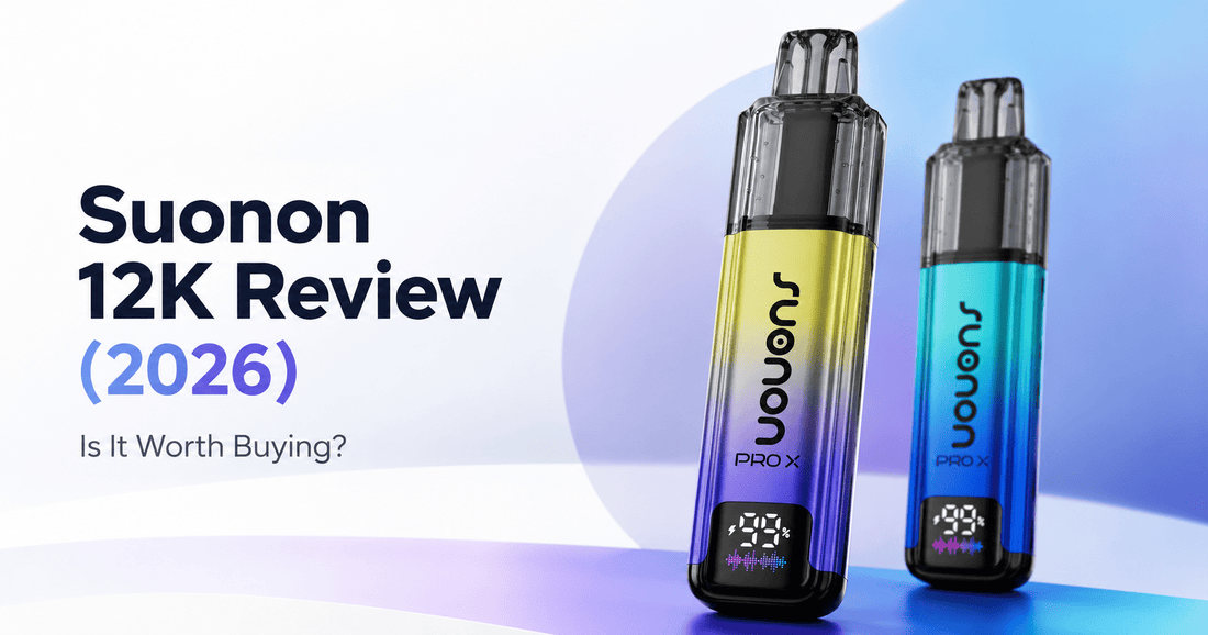 Suonon 12K Review (2026):  Is It Worth Buying? - Power Vape Shop