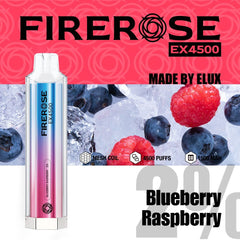 Elux FireRose ex4500 Disposable Vape Bar - Power Vape Shop