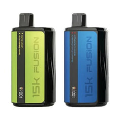 2 in 1 Fusion 15000 Puffs Dual Tank Pod Kit - 2 in 1 Fusion 15k Puffs Disposable Vape - Power Vape Shop