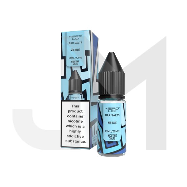 20mg Nerd Liq Bar Salts 10ml Nic Salts (50VG/50PG) - Power Vape Shop