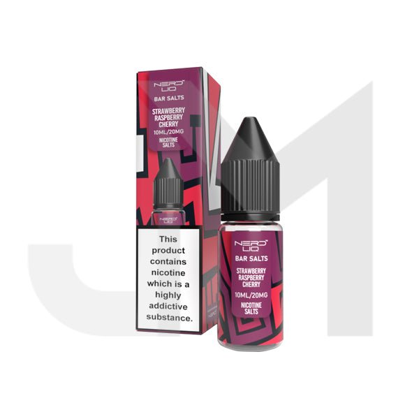 20mg Nerd Liq Bar Salts 10ml Nic Salts (50VG/50PG) - Power Vape Shop