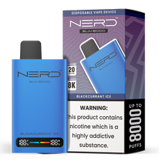 Nerd Slim 8000 Disposable Vape Device Kit