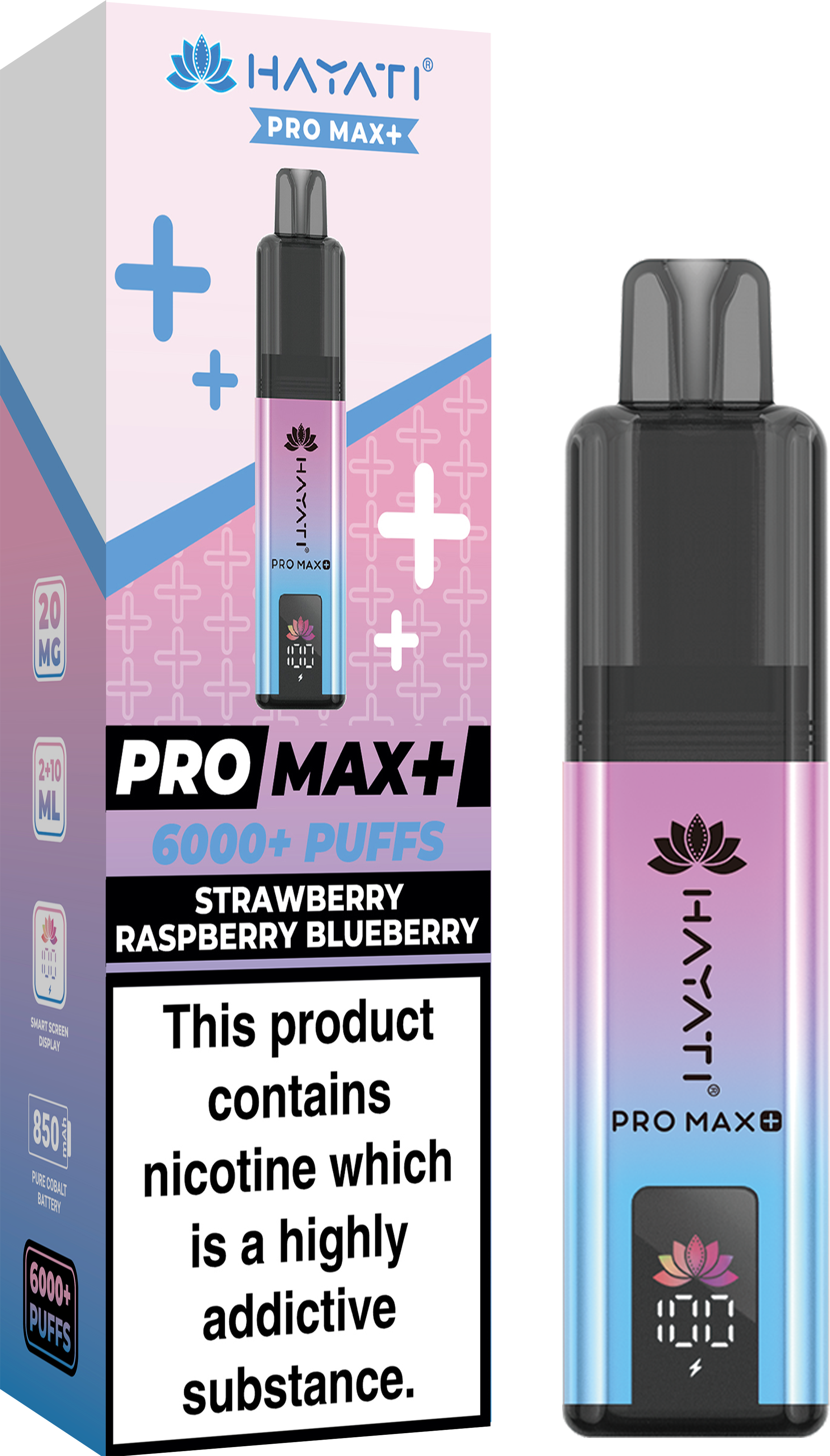 Hayati Pro Max Plus 6000 Puffs Prefilled Pod Vape Kit Hayati Pro Max Plus 6000 Puffs Prefilled Pod Vape Kit