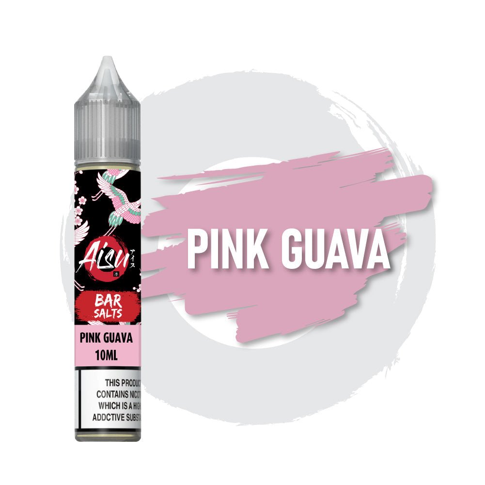 AISU Pink Guava 10ml BAR SALTS 50/50 - Power Vape Shop