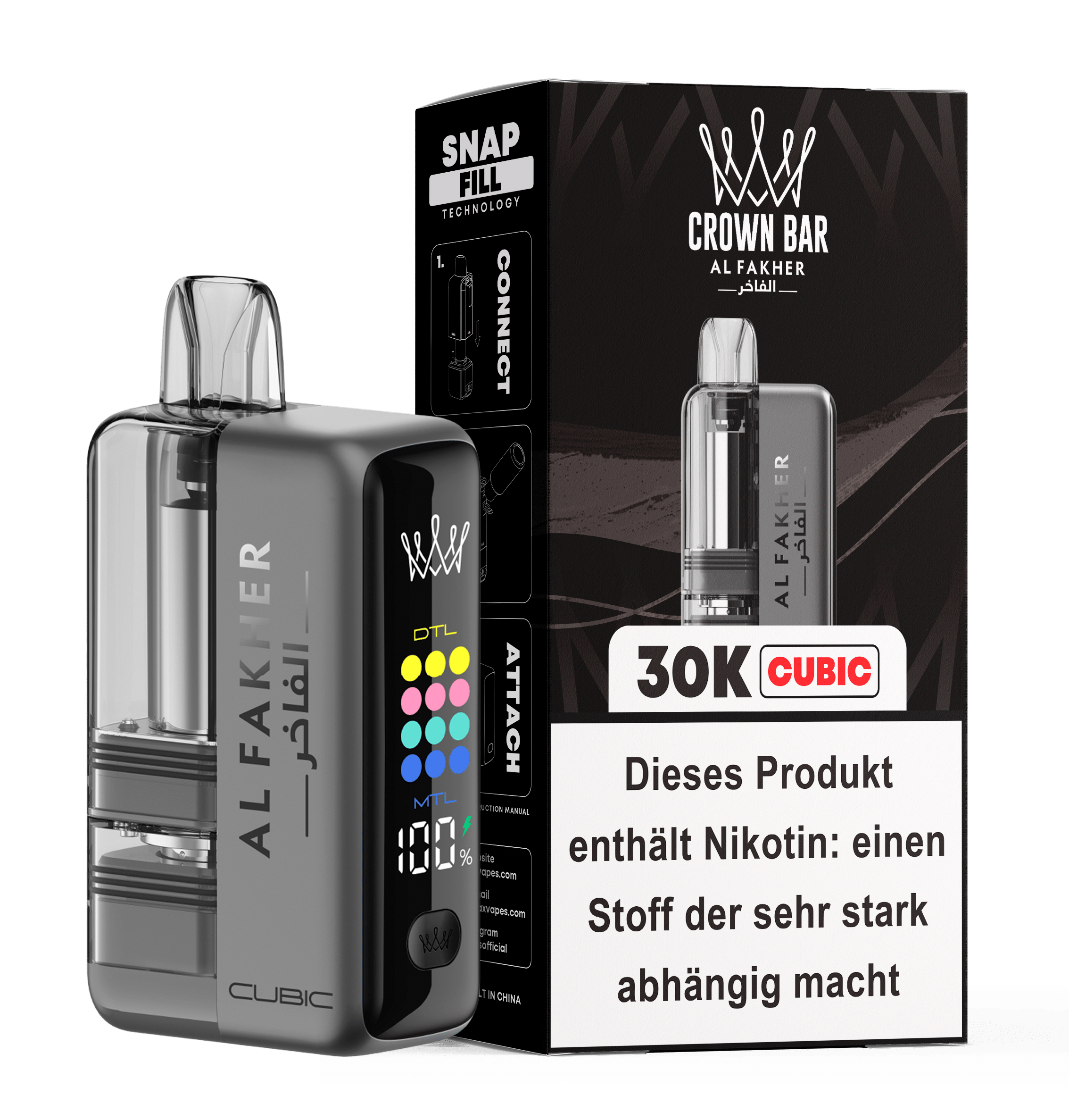 Al Fakher 30000 Cubic Disposable Vape | Bigger Puffs - Power Vape Shop