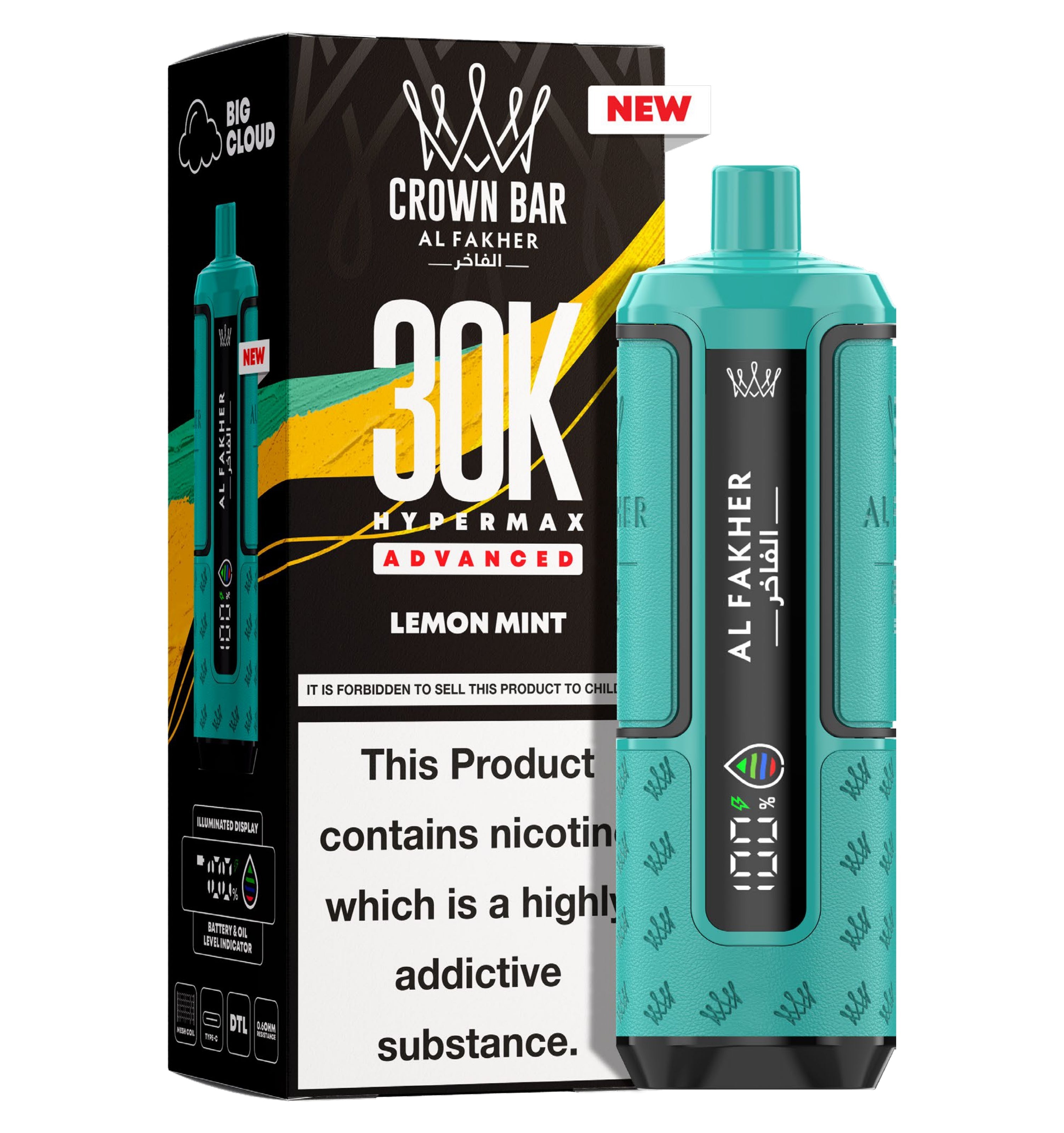 Al Fakher 30k Hypermax Prefilled Pod Kit - Power Vape Shop