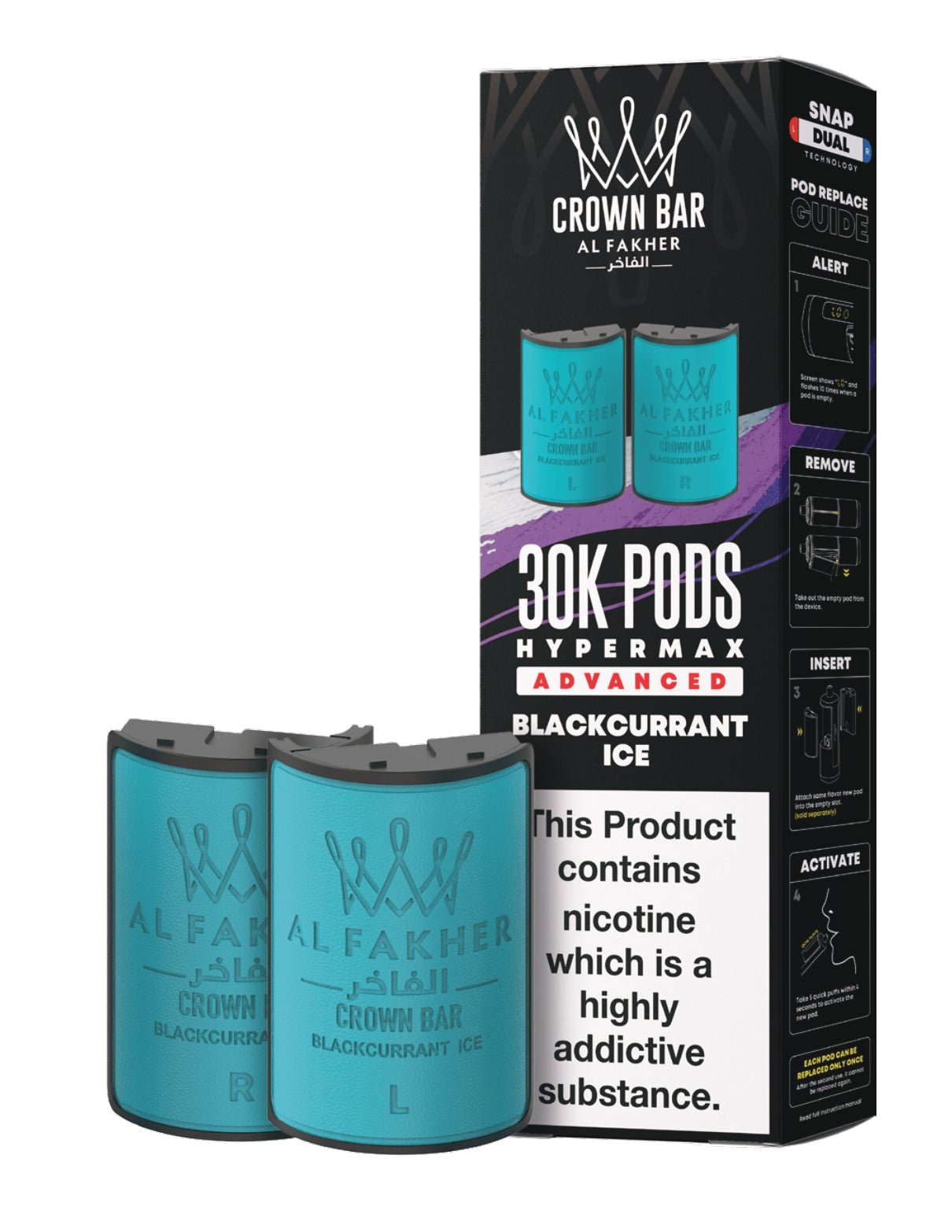 Al Fakher 30k Hypermax Refill Replacement Pods - Power Vape Shop