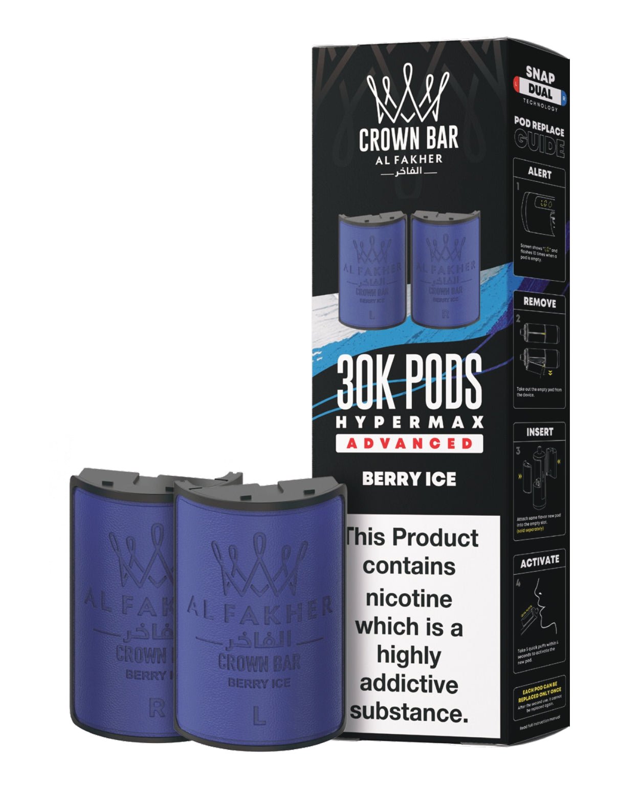 Al Fakher 30k Hypermax Refill Replacement Pods - Power Vape Shop