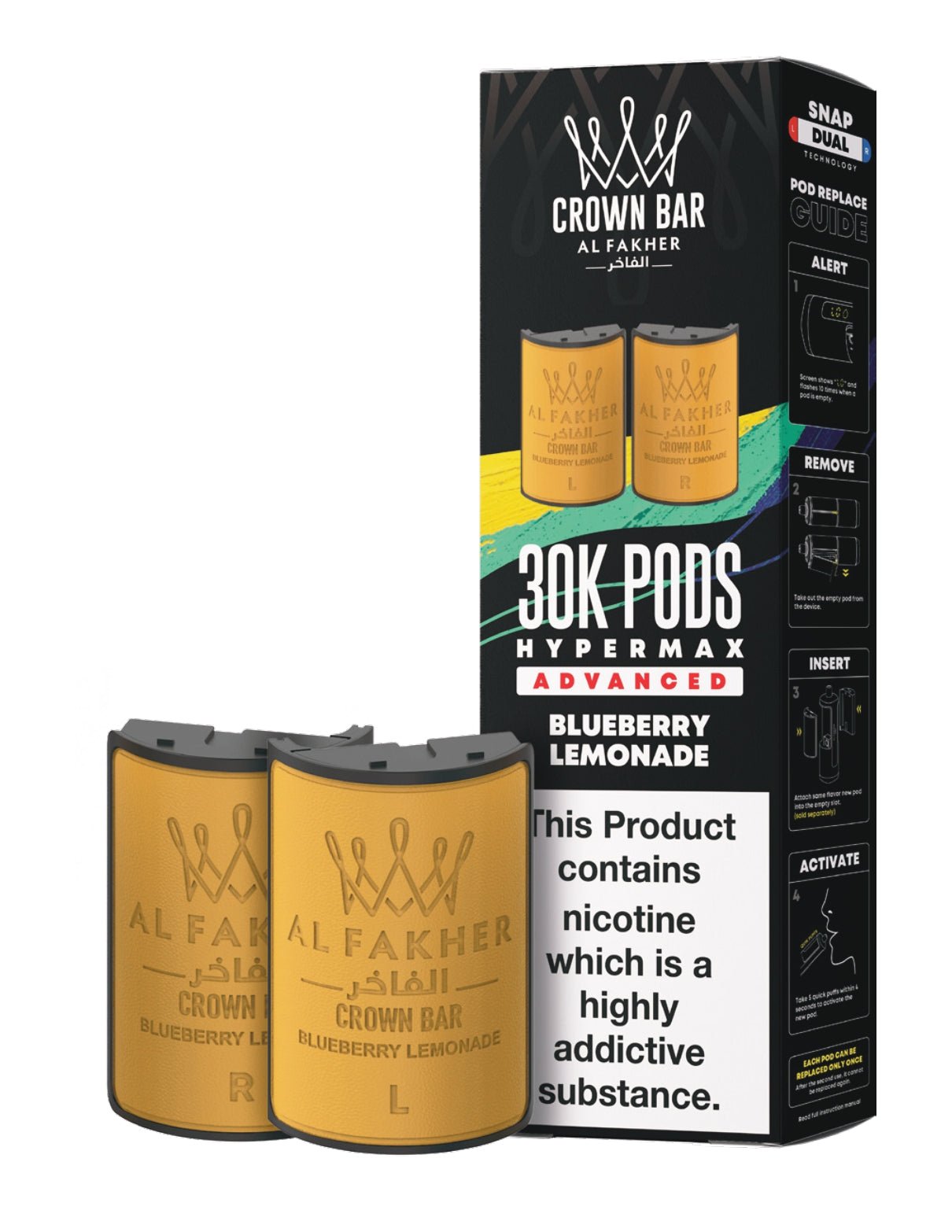 Al Fakher 30k Hypermax Refill Replacement Pods - Power Vape Shop