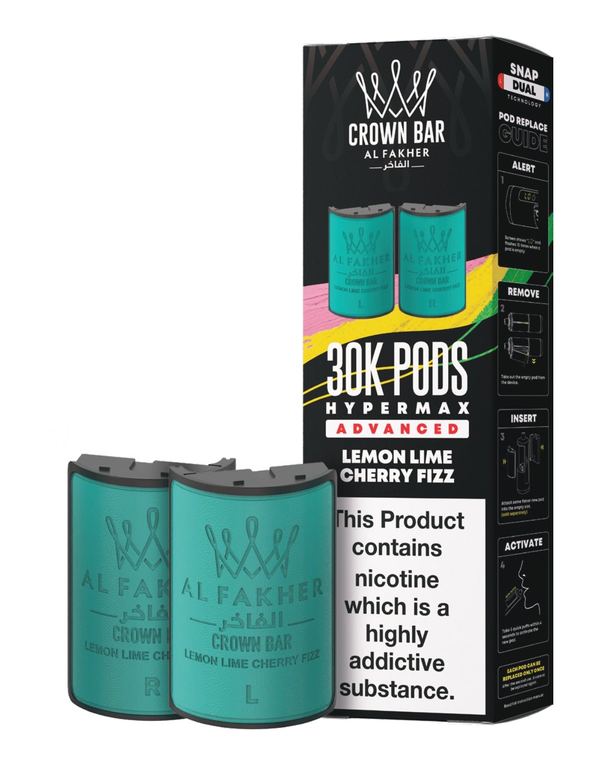 Al Fakher 30k Hypermax Refill Replacement Pods - Power Vape Shop