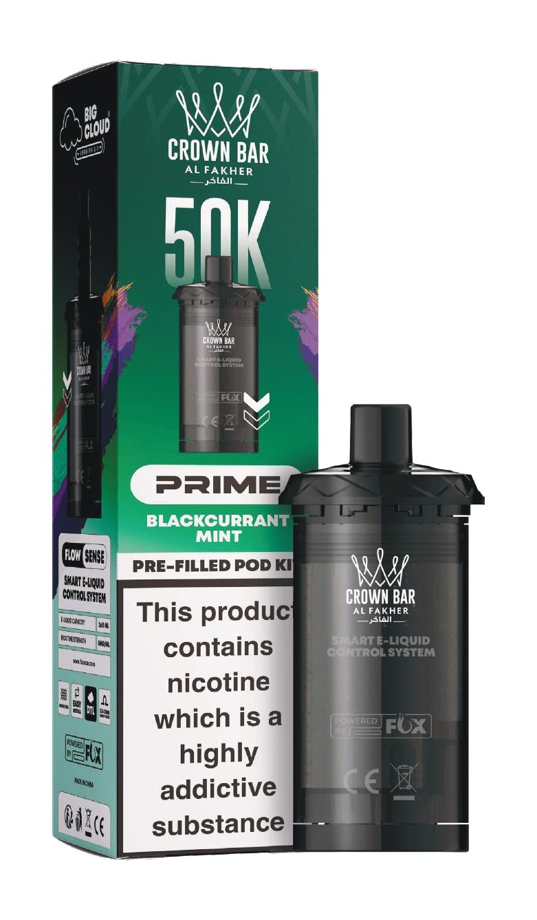 Al Fakher 50K Hypermax Prime Pods - Power Vape Shop
