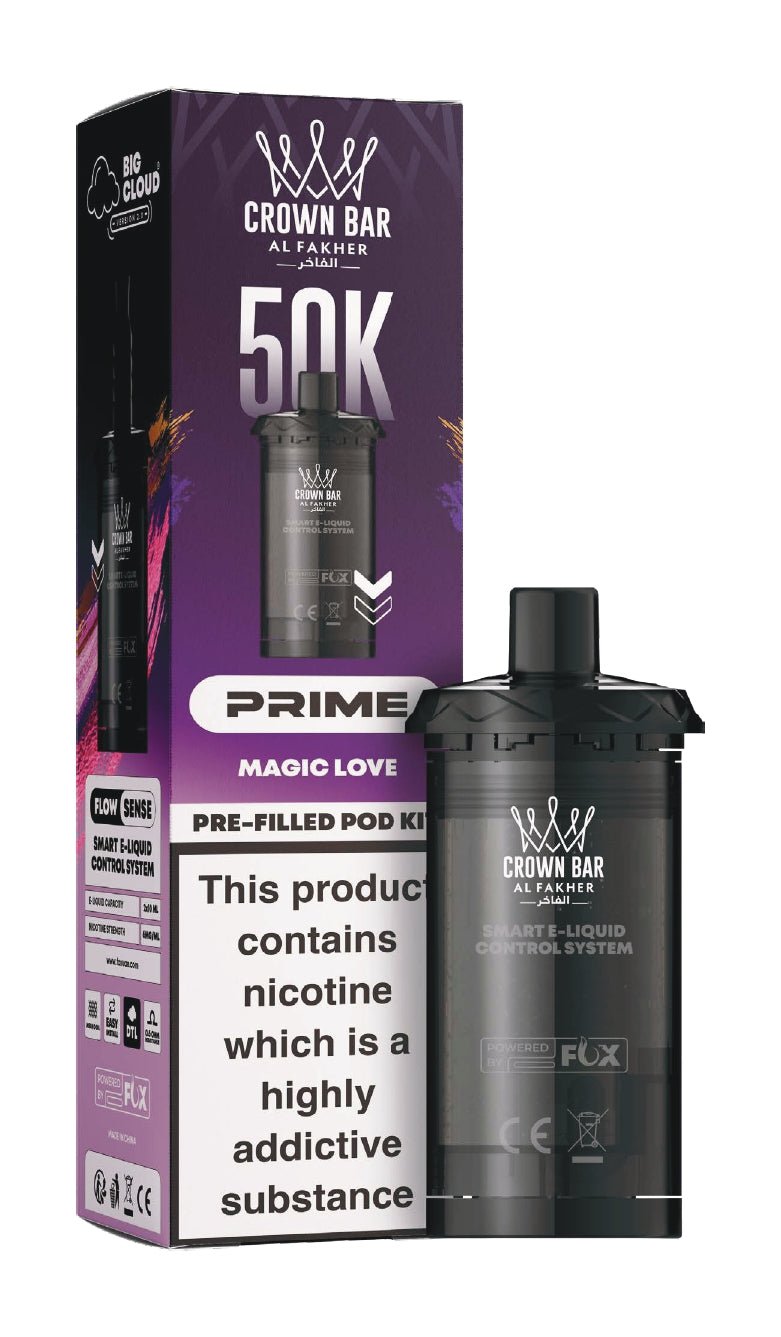 Al Fakher 50K Hypermax Prime Pods - Power Vape Shop