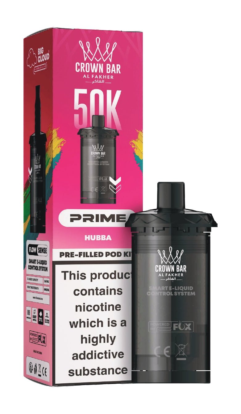 Al Fakher 50K Hypermax Prime Pods - Power Vape Shop