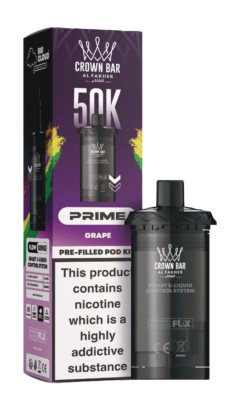 Al Fakher 50K Hypermax Prime Pods - Power Vape Shop