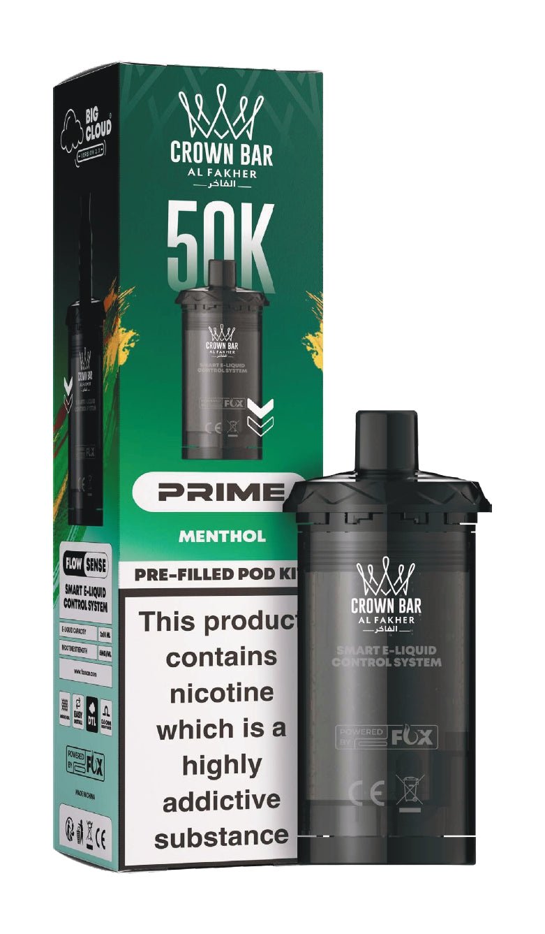 Al Fakher 50K Hypermax Prime Pods - Power Vape Shop