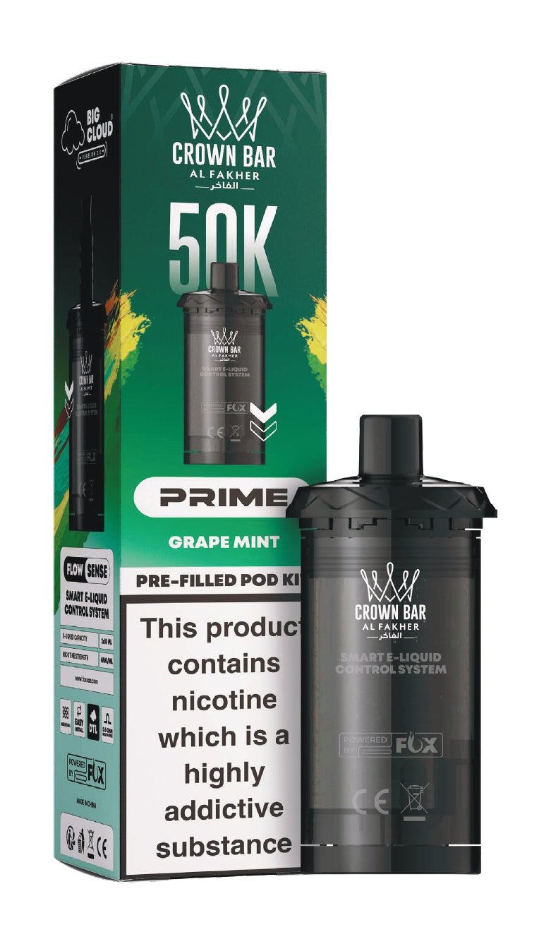 Al Fakher 50K Hypermax Prime Pods - Power Vape Shop