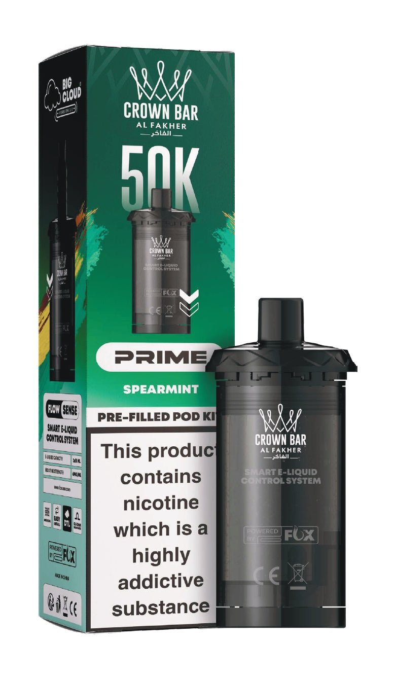 Al Fakher 50K Hypermax Prime Pods - Power Vape Shop