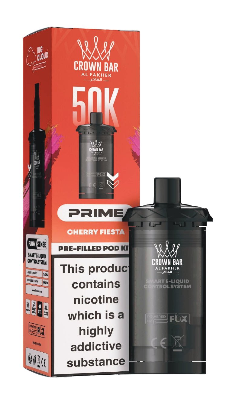 Al Fakher 50K Hypermax Prime Pods - Power Vape Shop