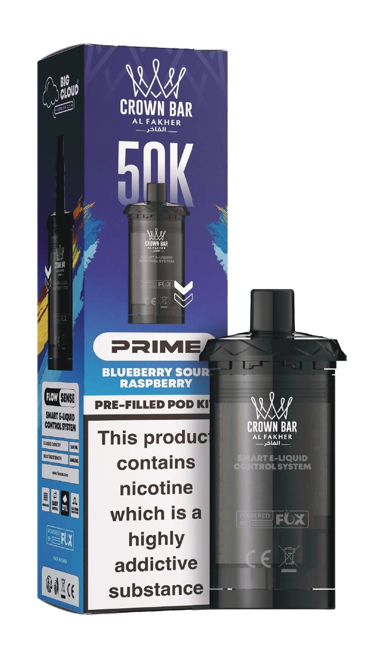 Al Fakher 50K Hypermax Prime Pods - Power Vape Shop