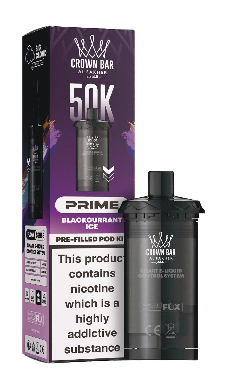 Al Fakher 50K Hypermax Prime Pods - Power Vape Shop