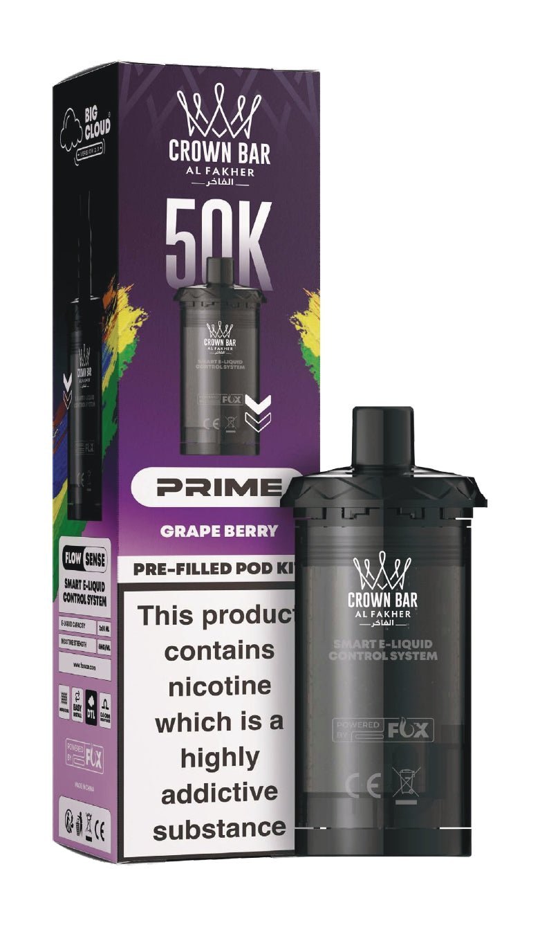 Al Fakher 50K Hypermax Prime Pods - Power Vape Shop