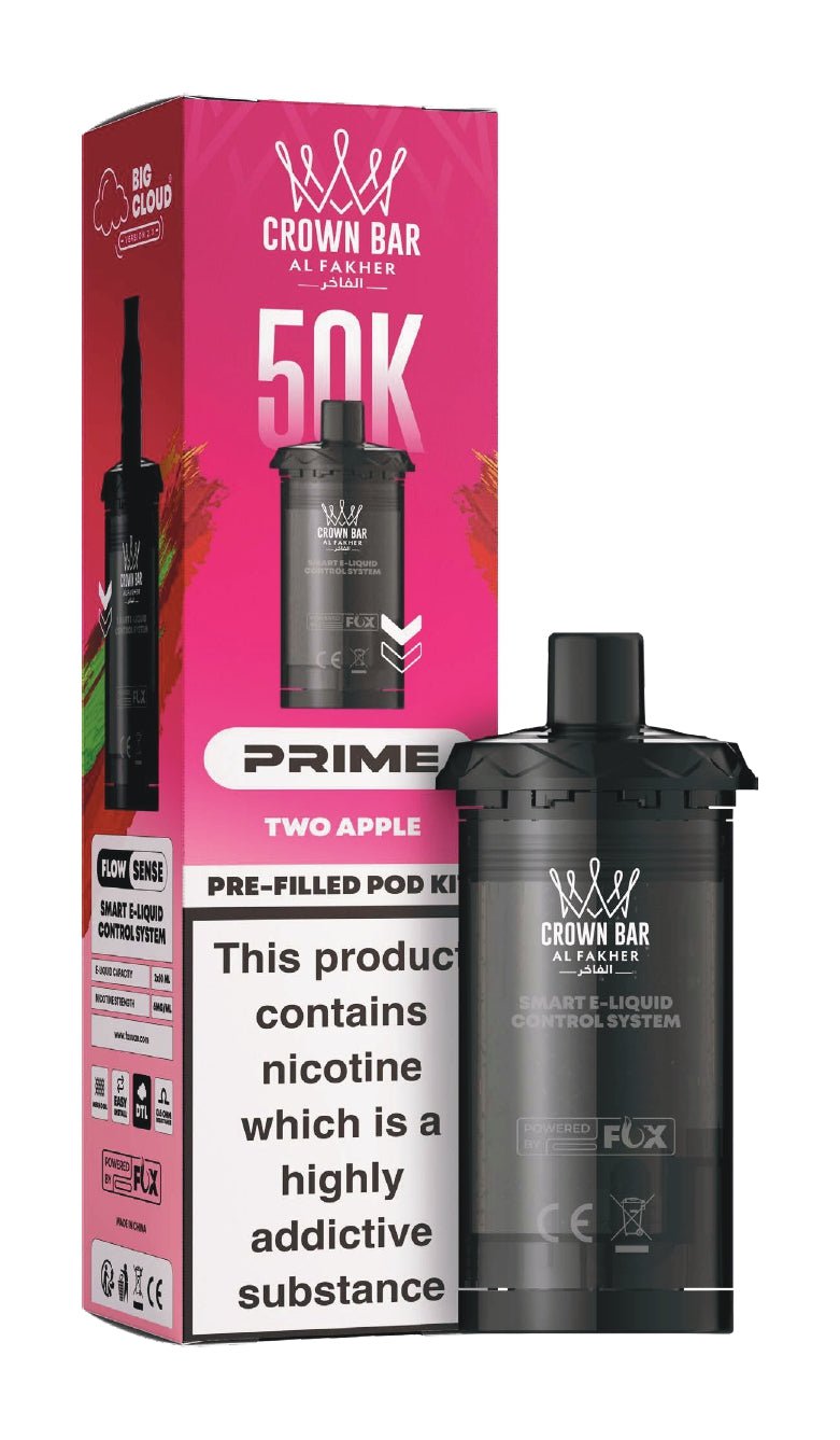 Al Fakher 50K Hypermax Prime Pods - Power Vape Shop