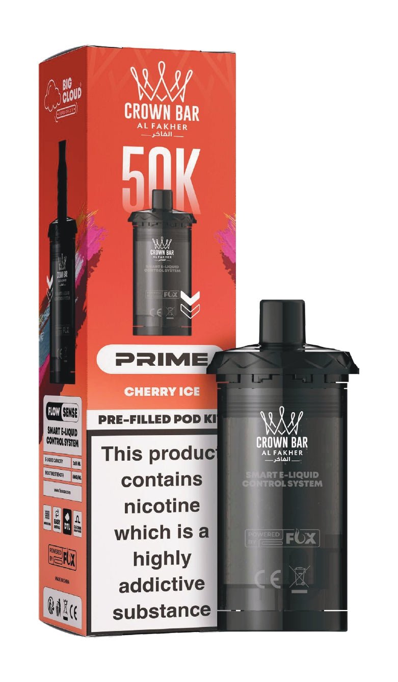 Al Fakher 50K Hypermax Prime Pods - Power Vape Shop