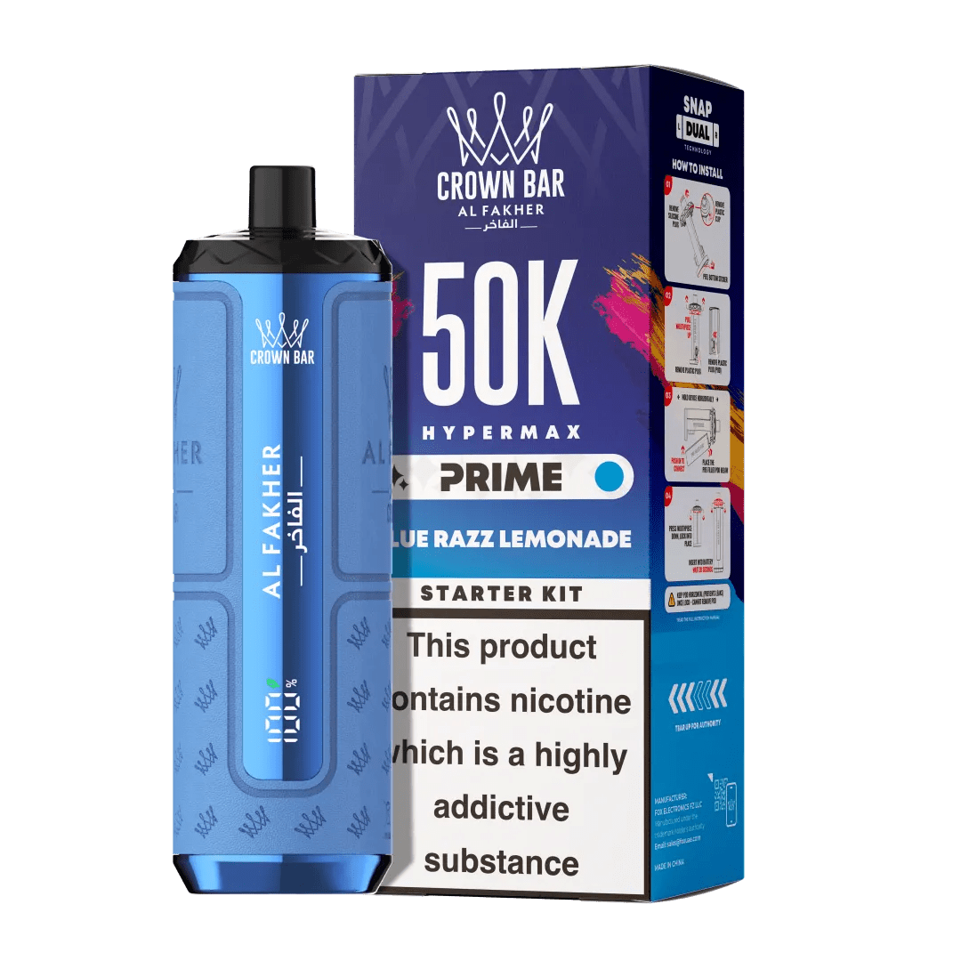 Al Fakher 50K Hypermax Prime Prefilled Pod Kit - Power Vape Shop