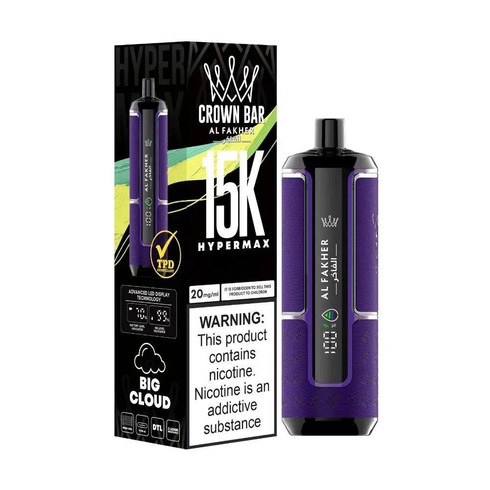 Al Fakher Hypermax 15k Puffs Disposable Vape - Al Fakher Hypermax 15000 Puffs - Power Vape Shop