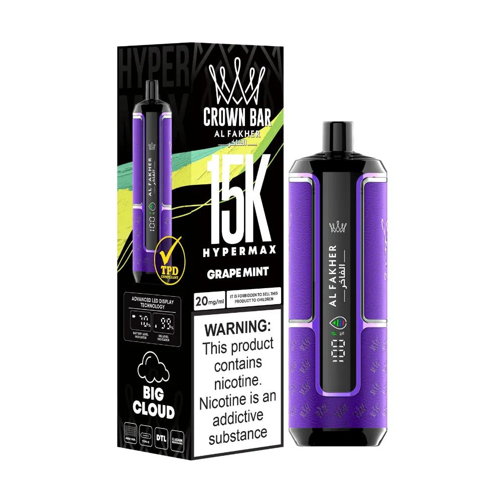 Al Fakher Hypermax 15k Puffs Disposable Vape - Al Fakher Hypermax 15000 Puffs - Power Vape Shop