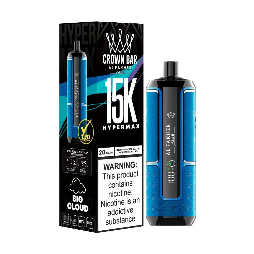 Al Fakher Hypermax 15k Puffs Disposable Vape - Al Fakher Hypermax 15000 Puffs - Power Vape Shop