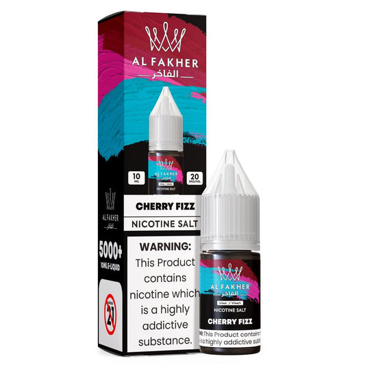 Al Fakher Nic Salt - Al fakher Cherry Fizz Nic Salt 10ml - Power Vape Shop