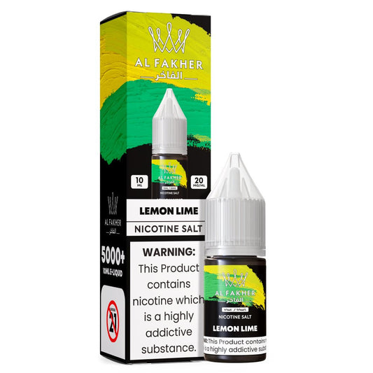 Al Fakher Nic Salt - Al Fakher Lemon Lime Nic Salt 10ml - Power Vape Shop