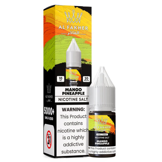 Al Fakher Nic Salt - Al Fakher Mango Pineapple Nic Salt 10ml - Power Vape Shop