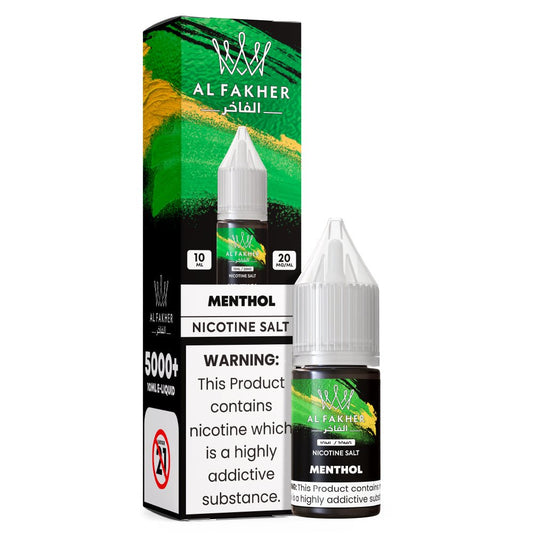 Al Fakher Nic Salt - Al fakher Menthol Nic Salt 10ml - Power Vape Shop