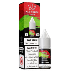 Al Fakher Nic Salt - Al fakher Two Apple Nic Salt 10ml - Power Vape Shop