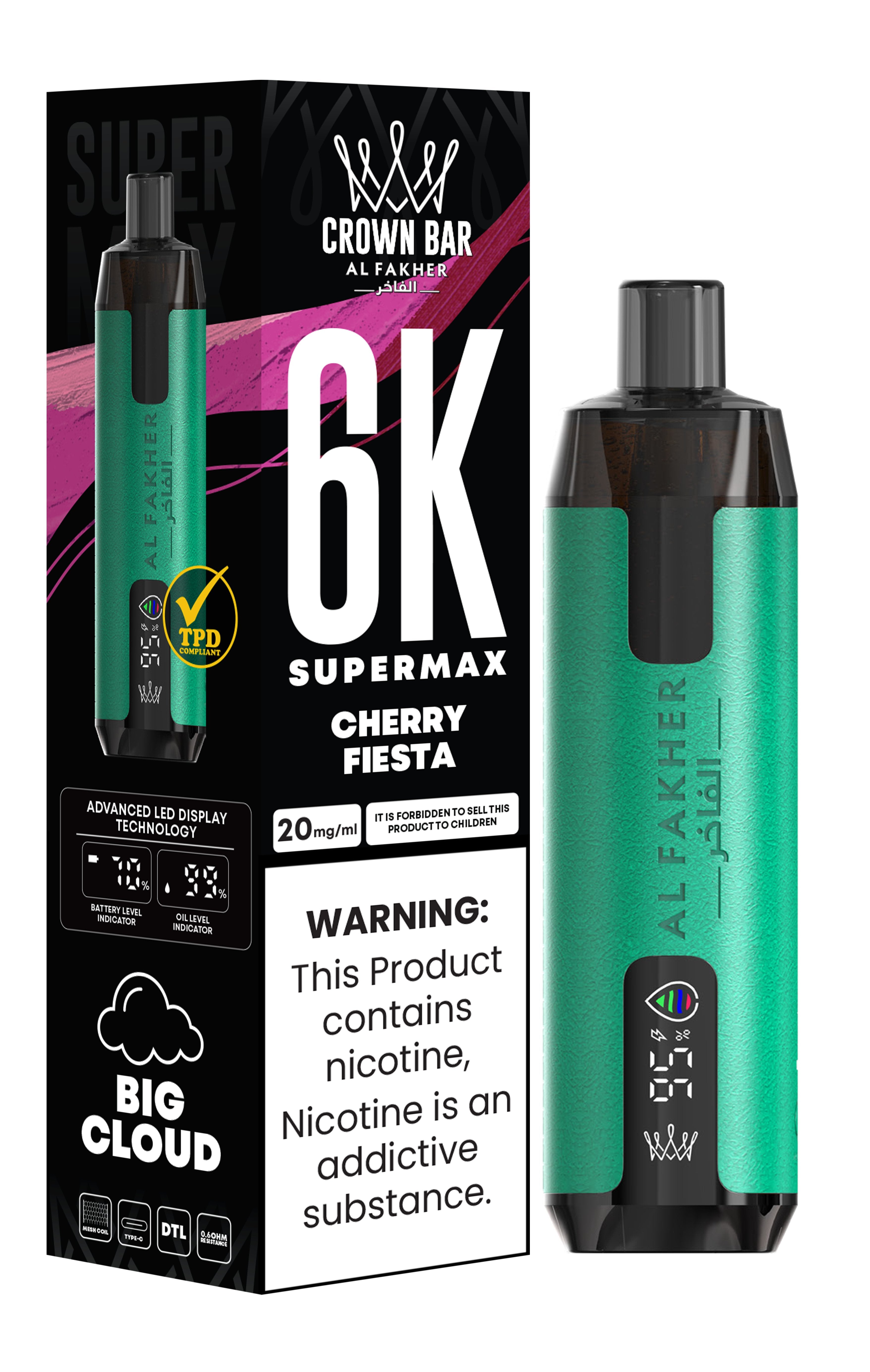 Al Fakher Supermax 6000 Puff Vape | Al Fakher Supermax 6000 Al Fakher Supermax 6000 Puff Vape | Al Fakher Supermax 6000
