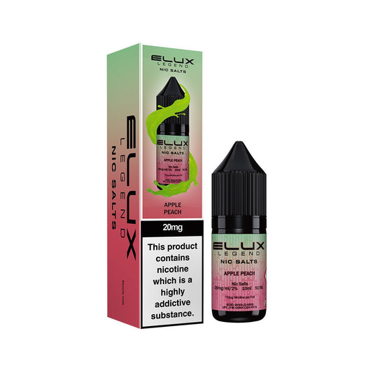 Apple Peach Nic Salt E - Liquid by Elux Legend - Power Vape Shop