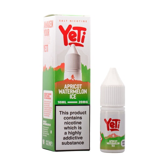 Apricot Watermelon Ice Nic Salt E - Liquid by Yeti - Power Vape Shop